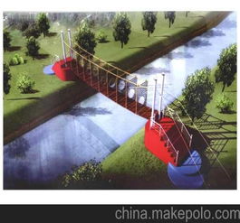 景區(qū)水上趣橋價格 水上趣橋設(shè)計安裝 洛陽市澗西區(qū)華熠彩燈加工廠 吊橋